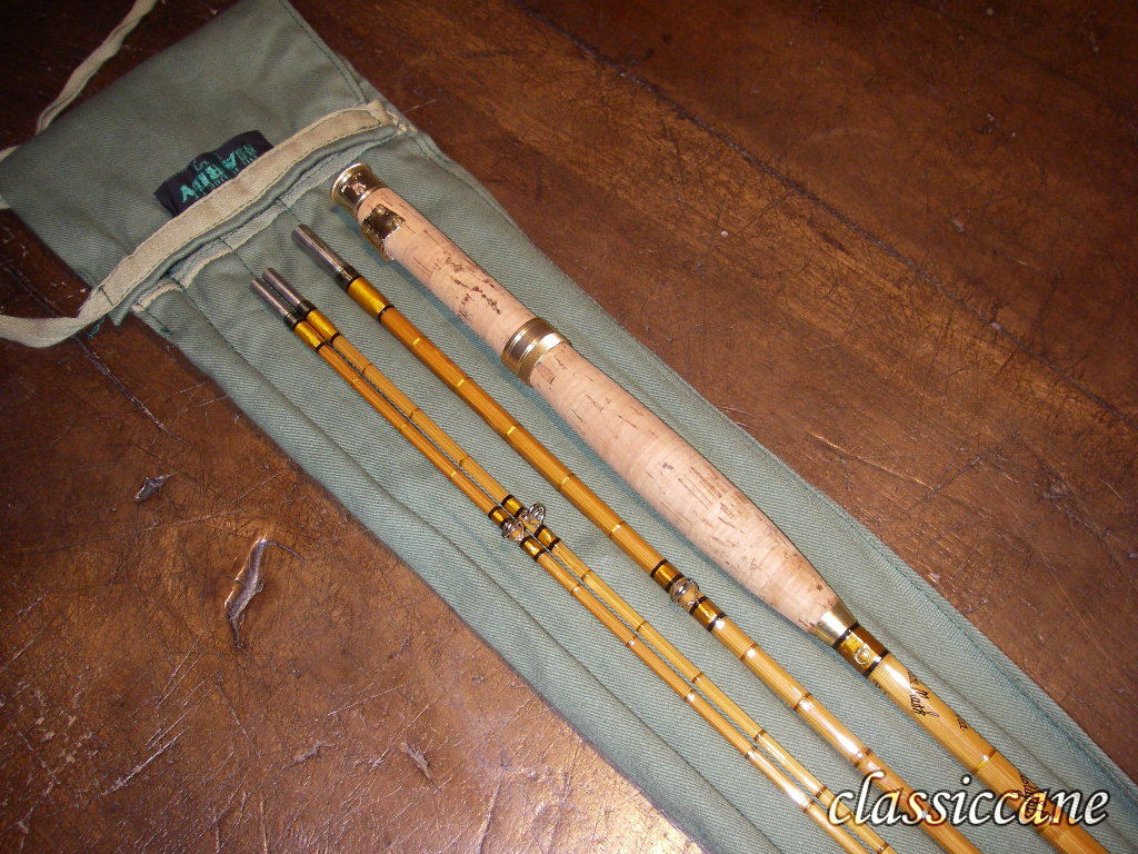 Canna Da Mosca In Bambù Dickerson 801611-D, 2,4m, 7wt, 3 Pezzi, Azione Medio-Veloce, Per Trota E Spigola
